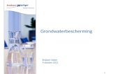 Grondwaterbescherming 1 Brabant Water 9 oktober 2012.