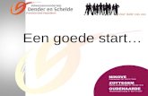Een goede start…. PCVO Dender en Schelde Wie zijn wij? • Provinciaal Centrum voor Volwassenenonderwijs Dender en Schelde • Deel van Consortium X • 3 vestigingen:
