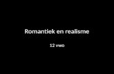 Romantiek en realisme 12 vwo. Inleiding: Examenonderwerp: romantiek en realisme. (1700- 1900) • Hoofdstukken: • 8: Gevoel of verstand, Barok en classisme.