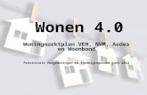 Wonen 4.0 Woningmarktplan VEH, NVM, Aedes en Woonbond Provinciale Vergaderingen en Verenigingsraad juni 2012.
