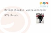 Bovenschoolse voorzieningen RSV Breda. Historie Hete stenen RSV Breda schuiven heen en weer …