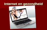 Internet en gezondheid.  Wie heeft internet thuis?  Wie heeft een smartphone of tablet?  Wie zoekt medische informatie op het internet?  Wie neemt.