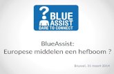 BlueAssist: Europese middelen een hefboom ? Brussel, 31 maart 2014.