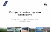 1 Europa’s water op een kruispunt 5 succes – indicatoren voor waterbeheer.