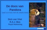 De doos van Pandora (wat is er loos met de zwarte doos) Dick van Vliet R.A.J. Bos Royal Haskoning.