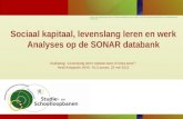 Onderzoek gefinancierd door de Vlaamse Regering in het kader van het programma ‘Steunpunten voor Beleidsrelevant Onderzoek’ Sociaal kapitaal, levenslang.