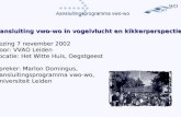 Aansluiting vwo-wo in vogelvlucht en kikkerperspectief Lezing 7 november 2002 Voor: VVAO Leiden Locatie: Het Witte Huis, Oegstgeest Spreker: Marlon Domingus,