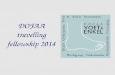DOFAA travelling fellowship 2014. DOFAA TRAVELLING FELLOWSHIP 2014 -Dutch Orthopaedic Foot and Ankle association -Werkgroep voet en enkel van de NOV -.