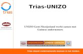 Trias steunt ondernemende mensen in het Zuiden. Trias-UNIZO UNIZO Gent-Meetjesland werkt samen met Guinese ondernemers.
