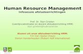 VLEKHO-HONIM Human Resource Management Infosessie afstudeerrichtingen Prof. Dr. Styn Grieten (Leerlijncoördinator en docent afstudeerrichting HRM) styn.grieten@hubrussel.be.