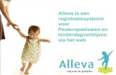 Alleva is een registratiesysteem voor Peuterspeelzalen en kinderdagverblijven via het web.