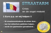 Crisis en de oogst mislukt 1 Euro p.p. en wij helpen !! - 50 straat/weeskinderen de winter door.. - kan het ziekenhuis patiënten helpen.. - wordt een gaarkeuken.