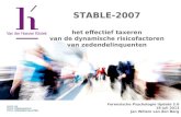 Stable 2007 effectief taxeren dynamische risicofactoren (handout)