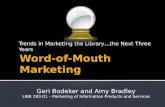 Word of-mouth Marketing in Libraries