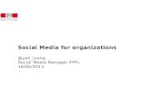 Médias sociaux et organisations