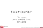 Social media policy 101