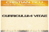 Curriculum vitae Cristian Ticu