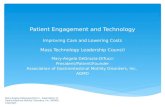 MassTLC healthcare seminar - Patient Engagement from the Patient's point of view