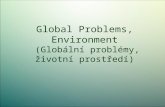 Globální problémy, životní prostředí