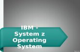 System Z operating system