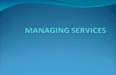 Managing services
