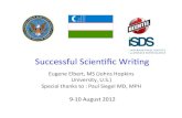 Principles of Scientific Writing for an International Audience