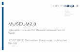 "Museum2.0: Interaktionsraum für Museumsbesucher im Web". Vortrag an der HTW Berlin am 12.02.2012
