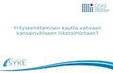 Savonlinnan matkailufoourmi: Matkailuliiketoiminnan kehittäminen 2013-