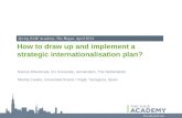 Strategic internationalisation planning | Spring EAIE Academy 2014