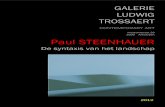 De syntaxis van het landschap  - Paul steenhauer - 2012