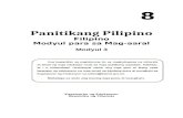 Panitikan sa Panahon ng Amerikano Grade 9 Module Filipino