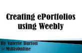 Creating e portfolios using Weebly 4 classroom 20