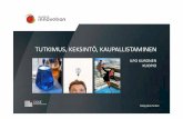 Tutkimus, keksintö, kaupallistaminen - Ilpo Kuronen, Kuopio Innovation - 26.11.2013