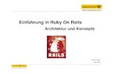 Einführung in Ruby On Rails