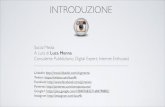 Introduzione ai Social Media. Instagram. A cura di Luca Menna.