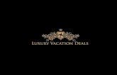 Luxury vacation deals