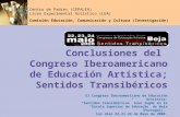 Congreso educacion artistica