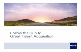 Follow the Sun to Great Talent Acquisition