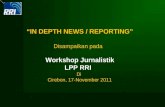 Indepth News Reporting