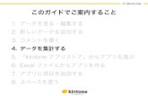 【kintone 基本操作ガイド】4.データを集計する