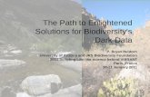 The Path to Enlightened Solutions for Biodiversity's Dark Data