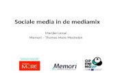 social media conference - Marijke Lemal