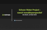 Schoon Water Project: vanuit transitieperspectief