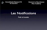 CocoaHeads Rennes #10 : Notifications