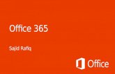 Overview of Office 365  - Presentation By Sajid