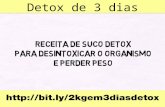 Receita de Suco Detox: Couve, Abacaxi e Hortelã Dieta Semana Detox