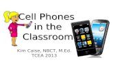 Cell phones as Instructional Tools - TCEA 2013