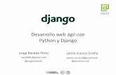 Desarrollo web ágil con Python y Django