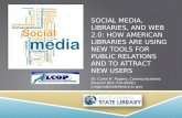 Social media, libraries, and web 2.0