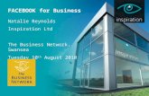 Facebook and linkedin masterclass (the business network) 10.08.2010